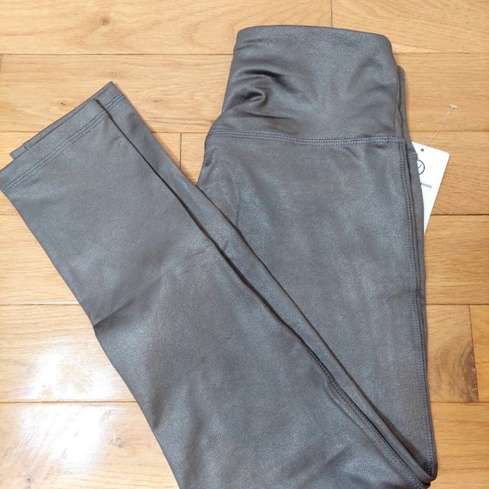 Athletica Vogo Brown Leggings Women's Yoga Pants Small Athletica‎ Coco New - Picture 3 of 11